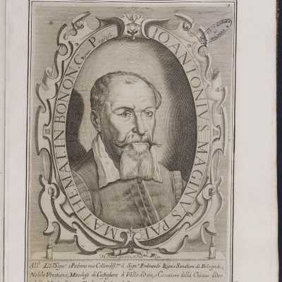 Jérome David, ritratto di Giovanni Antonio Magini, prima metà XVII sec. Biblioteca Universitaria di Bologna
