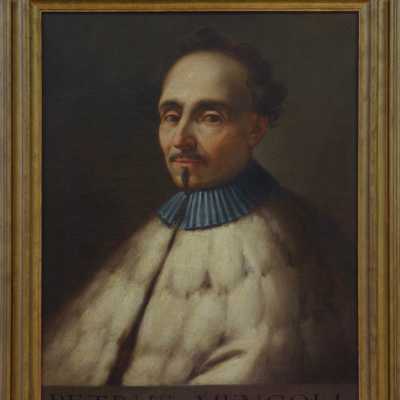 Anonimo, ritratto di Pietro Mengoli, XVIII secolo