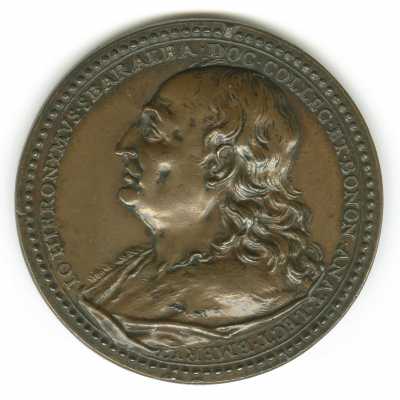 Ferdinand de Saint Urbain, medaglia dedicata a Giovanni Girolamo Sbaraglia, diritto