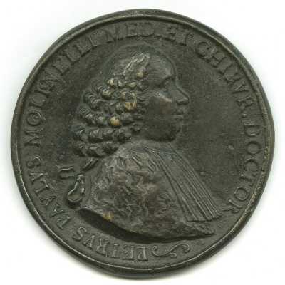 Anonimo, medaglia in onore di Pier Paolo Molinelli, diritto, 1768
