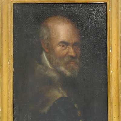 Unknown, Portrait of Ulisse Aldrovandi, 18th century